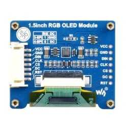 1.5" RGB OLED Display Module - 16-bit High Colour (128x128) 8 1.5" RGB OLED Display Module - 16-bit High Colour (128x128) -3C Electronic Products 1 5 rgb oled display module 16 bit high colour 128x128 waveshare wav 14747 35934325407939
