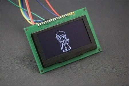 2.7" OLED 128x64 Display Module