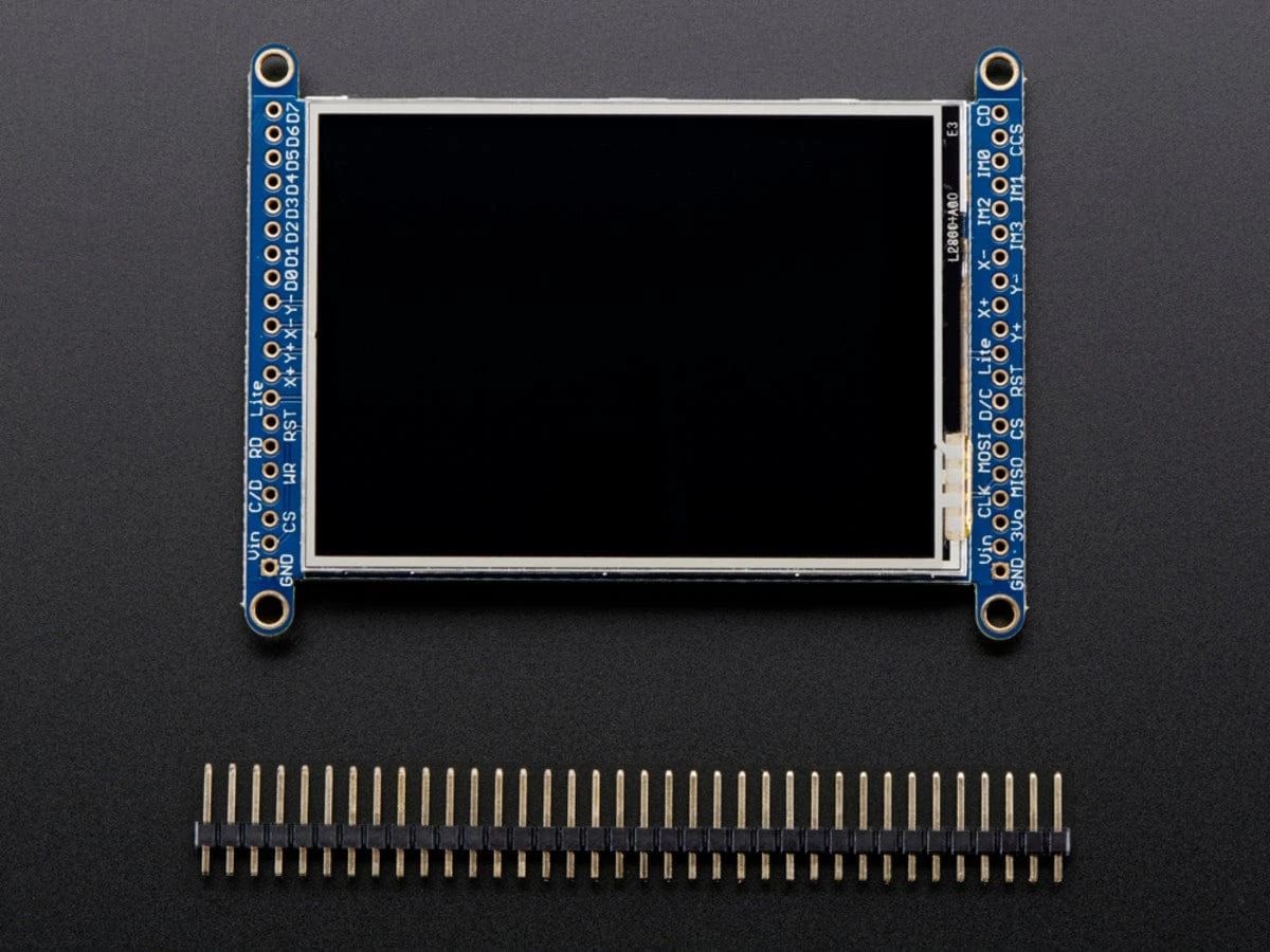 2.8" TFT LCD With Touchscreen Breakout Board W/MicroSD Socket (ILI9341) - Image 4