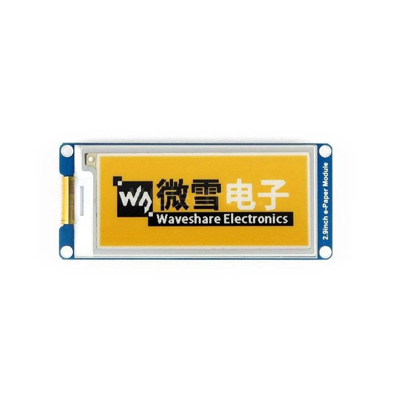 2.9" E-Paper Display Module (yellow/black/white) (296x128) - Image 4