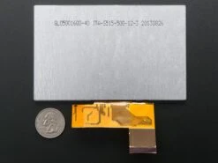 5.0" 40-pin TFT Display - 800x480 With Touchscreen -3C Electronic Products 5 0 40 pin tft display 800x480 with touchscreen adafruit ada1596 28610731147459