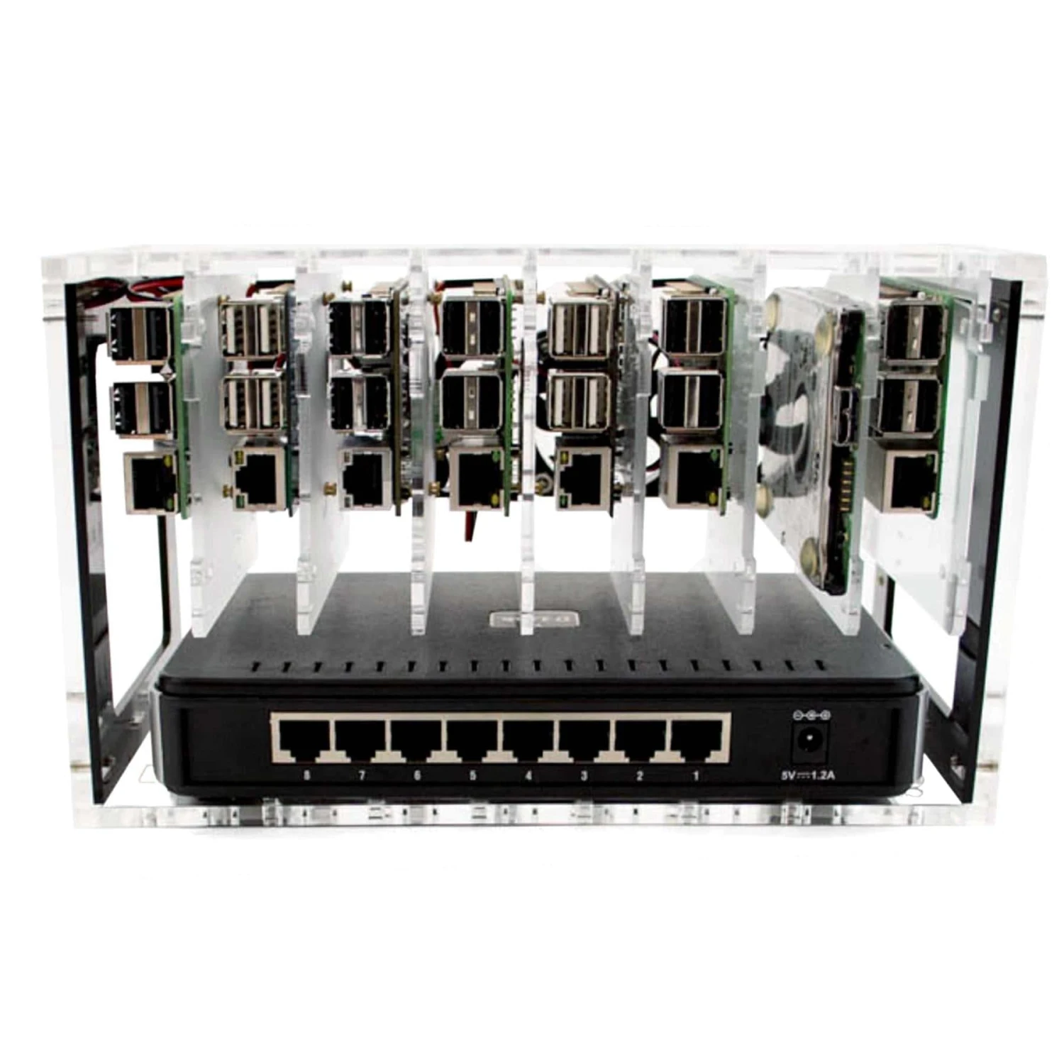 8-Slot Cloudlet Cluster Case - Image 5