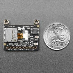 Adafruit 0.96" 160x80 Color TFT Display W/ MicroSD Card Breakout (ST7735) -3C Electronic Products adafruit 0 96 160x80 color tft display w microsd card breakout st7735 adafruit ada3533 40137793667267