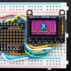 Adafruit 0.96" 160x80 Color TFT Display W/ MicroSD Card Breakout (ST7735) -3C Electronic Products adafruit 0 96 160x80 color tft display w microsd card breakout st7735 adafruit ada3533 40137793962179