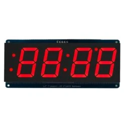 Adafruit 1.2" 4-Digit 7-Segment Display W/I2C Backpack - Red