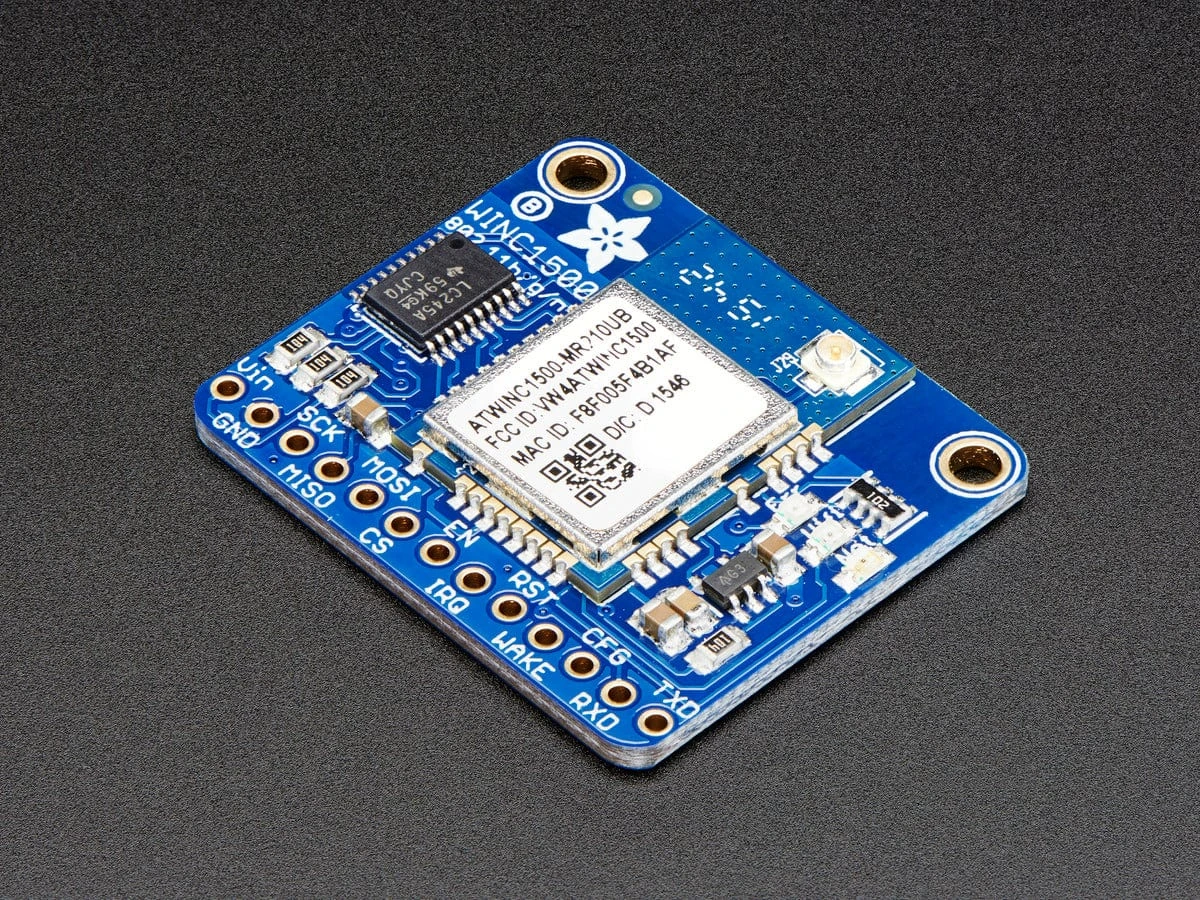 Adafruit ATWINC1500 WiFi Breakout With UFL Connector (fw 19.4.4)