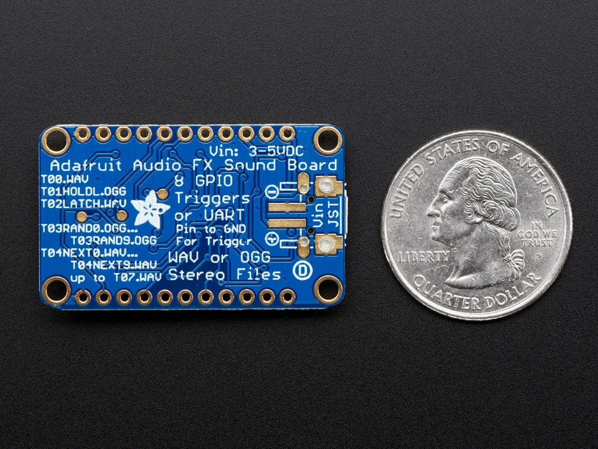 Adafruit Audio FX Mini Sound Board - WAV/OGG Trigger - 2MB Flash - Image 5