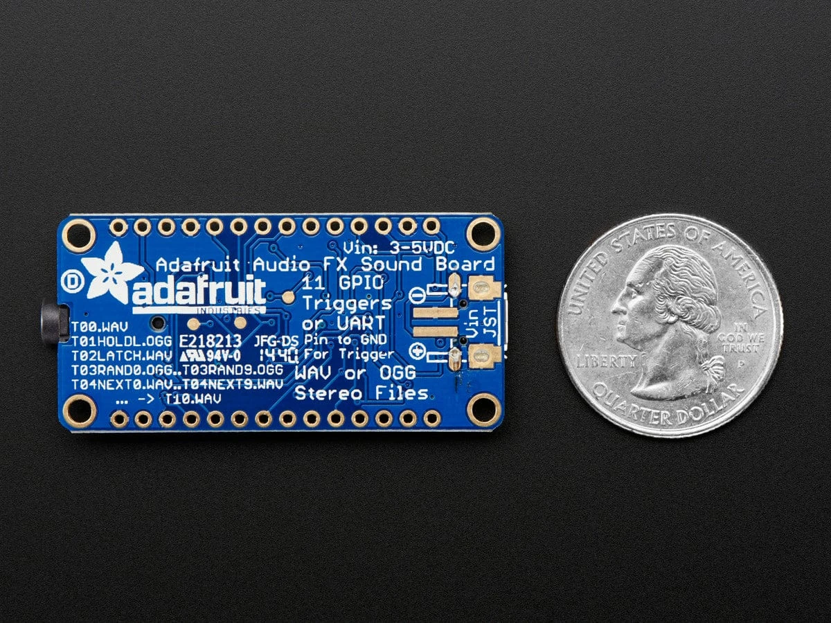 Adafruit Audio FX Sound Board - WAV/OGG Trigger With 16MB Flash - Image 2