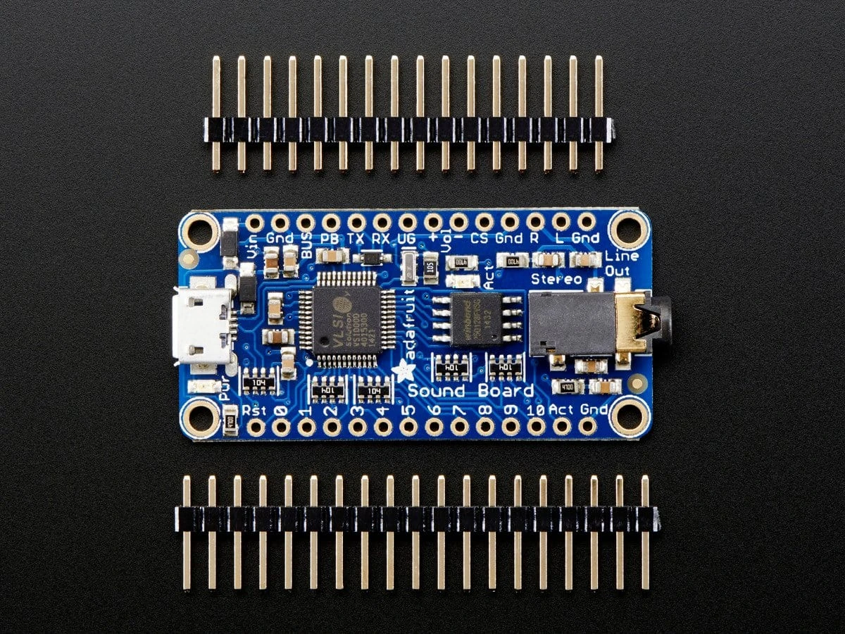 Adafruit Audio FX Sound Board - WAV/OGG Trigger With 16MB Flash - Image 6