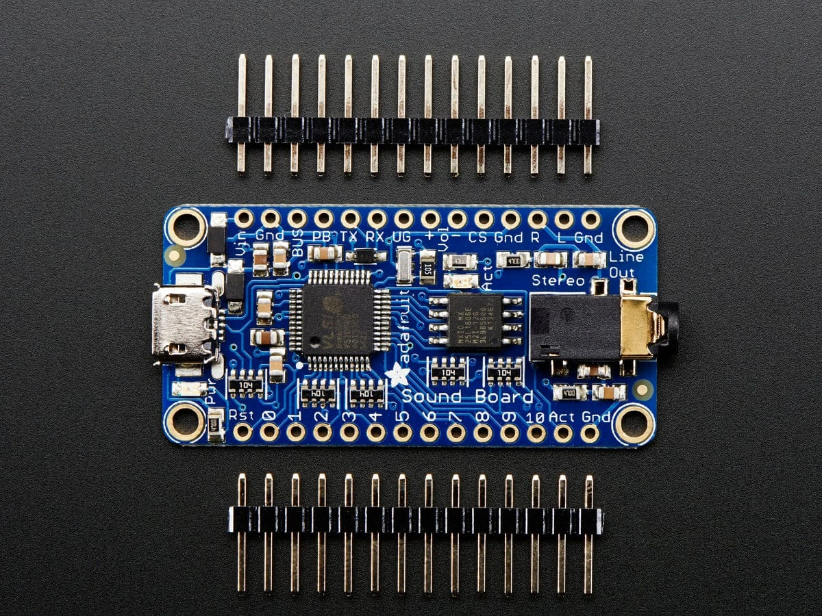 Adafruit Audio FX Sound Board - WAV/OGG Trigger With 2MB Flash - Image 6
