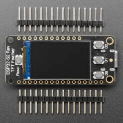 Adafruit ESP32-S2 Reverse TFT Feather 10 Adafruit ESP32-S2 Reverse TFT Feather -3C Electronic Products adafruit esp32 s2 reverse tft feather adafruit ada5345 40314798801091