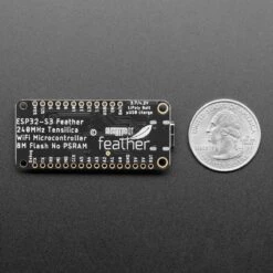 Adafruit ESP32-S3 Feather With STEMMA QT / Qwiic - 8MB Flash No PSRAM -3C Electronic Products adafruit esp32 s3 feather with stemma qt qwiic 8mb flash no psram adafruit ada5323 36295466418371