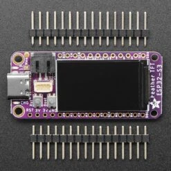 Adafruit ESP32-S3 TFT Feather - 4MB Flash, 2MB PSRAM, STEMMA QT 11 Adafruit ESP32-S3 TFT Feather - 4MB Flash, 2MB PSRAM, STEMMA QT -3C Electronic Products adafruit esp32 s3 tft feather 4mb flash 2mb psram stemma qt adafruit ada5483 39299127509187