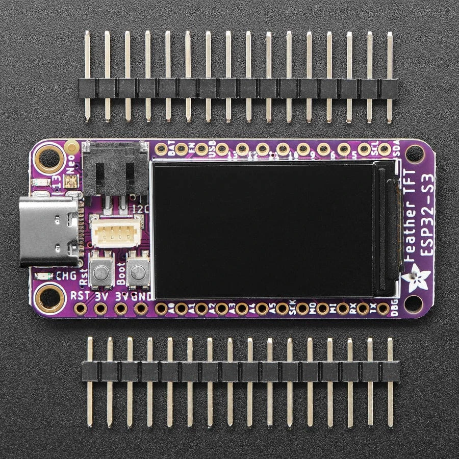 Adafruit ESP32-S3 TFT Feather - 4MB Flash, 2MB PSRAM, STEMMA QT 5 Adafruit ESP32-S3 TFT Feather - 4MB Flash, 2MB PSRAM, STEMMA QT - Image 3