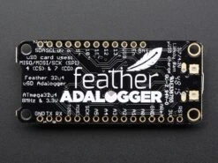 Adafruit Feather 32u4 Adalogger -3C Electronic Products adafruit feather 32u4 adalogger adafruit ada2795 28610441412803