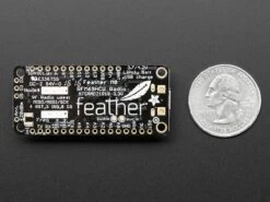 Adafruit Feather M0 RFM69HCW Packet Radio - 433MHz (RadioFruit) -3C Electronic Products adafruit feather m0 rfm69hcw packet radio 433mhz radiofruit adafruit ada3177 28610478637251