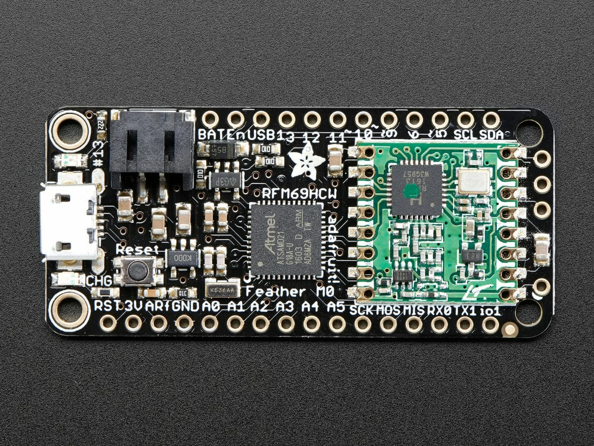 Adafruit Feather M0 RFM69HCW Packet Radio - 868 Or 915 MHz (RadioFruit) - Image 4