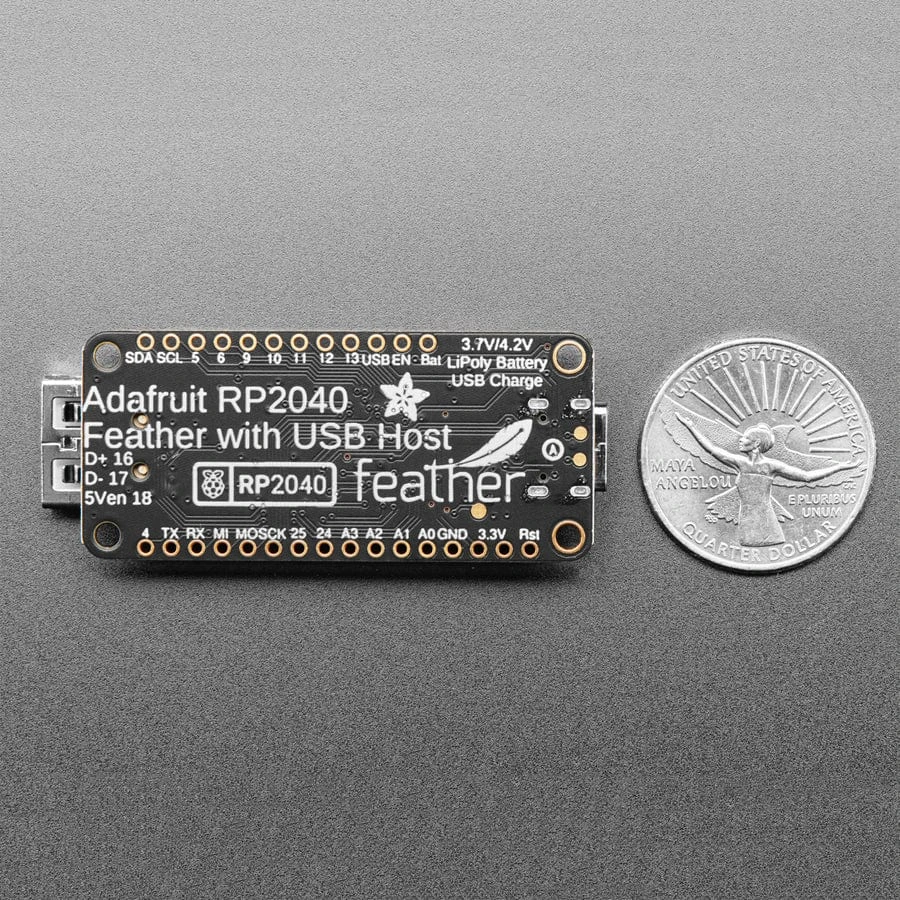 Adafruit Feather RP2040 With USB Type A Host - Image 7