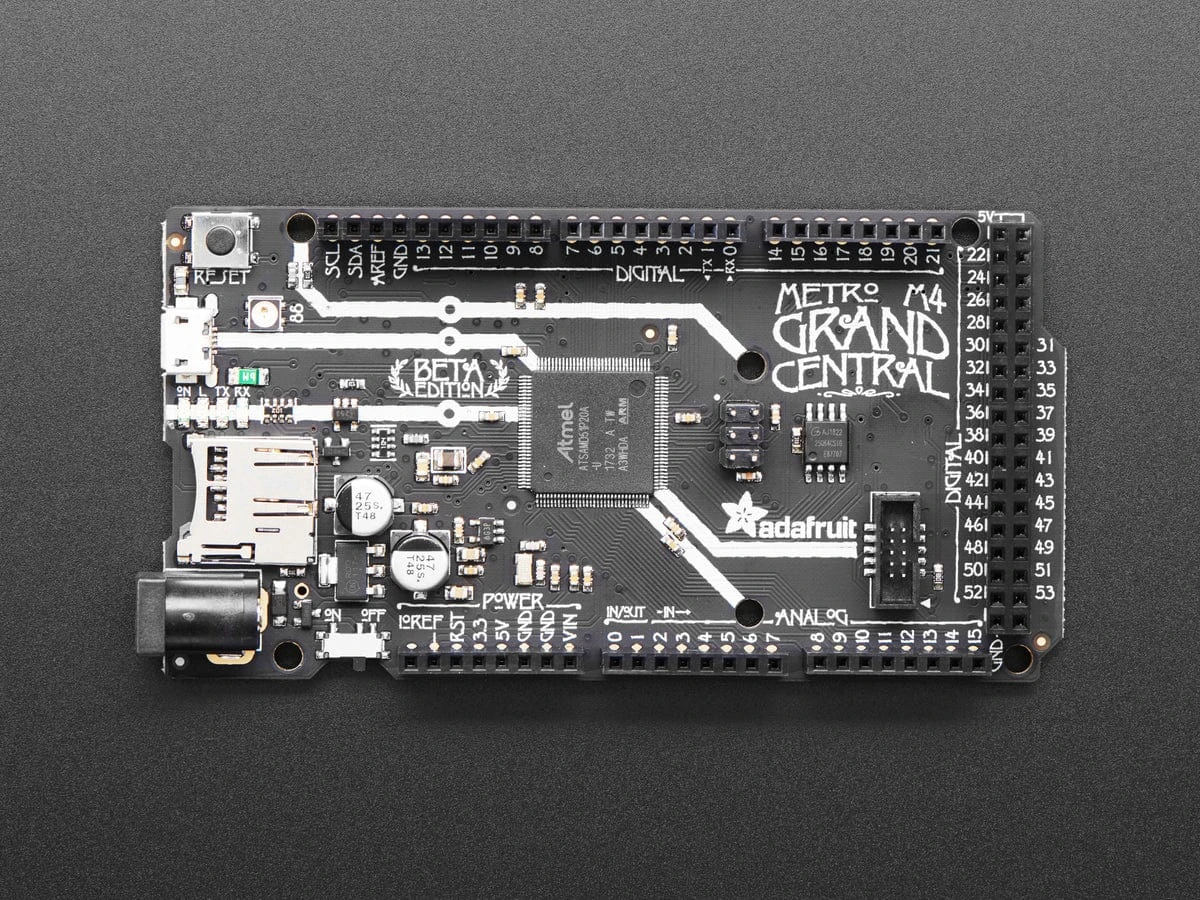 Adafruit Grand Central M4 Express Featuring The SAMD51