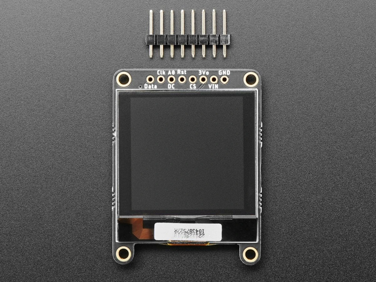 Adafruit Grayscale 1.5" 128x128 OLED Graphic Display (STEMMA QT / Qwiic) 4 Adafruit Grayscale 1.5" 128x128 OLED Graphic Display (STEMMA QT / Qwiic) - Image 2