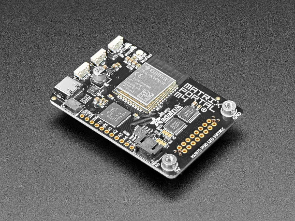 Adafruit Matrix Portal - CircuitPython Powered Internet Display