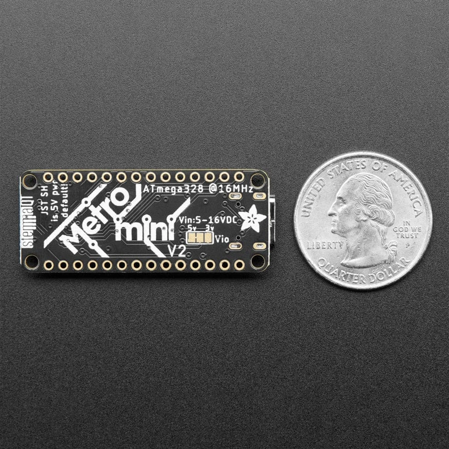 Adafruit Metro Mini 328 V2 - Arduino-Compatible - 5V 16MHz - STEMMA QT / Qwiic 9 Adafruit Metro Mini 328 V2 - Arduino-Compatible - 5V 16MHz - STEMMA QT / Qwiic - Image 7