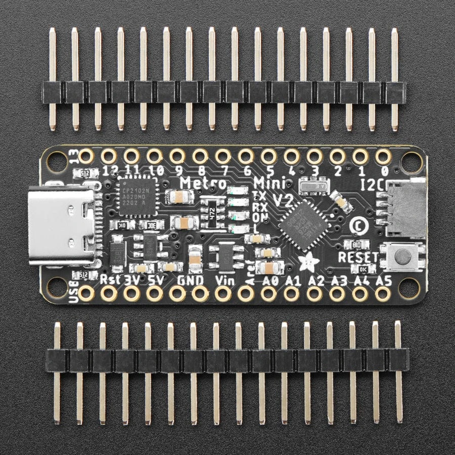 Adafruit Metro Mini 328 V2 - Arduino-Compatible - 5V 16MHz - STEMMA QT / Qwiic 4 Adafruit Metro Mini 328 V2 - Arduino-Compatible - 5V 16MHz - STEMMA QT / Qwiic - Image 2