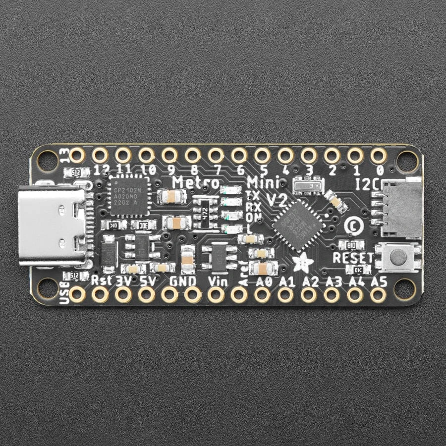 Adafruit Metro Mini 328 V2 - Arduino-Compatible - 5V 16MHz - STEMMA QT / Qwiic 7 Adafruit Metro Mini 328 V2 - Arduino-Compatible - 5V 16MHz - STEMMA QT / Qwiic - Image 5
