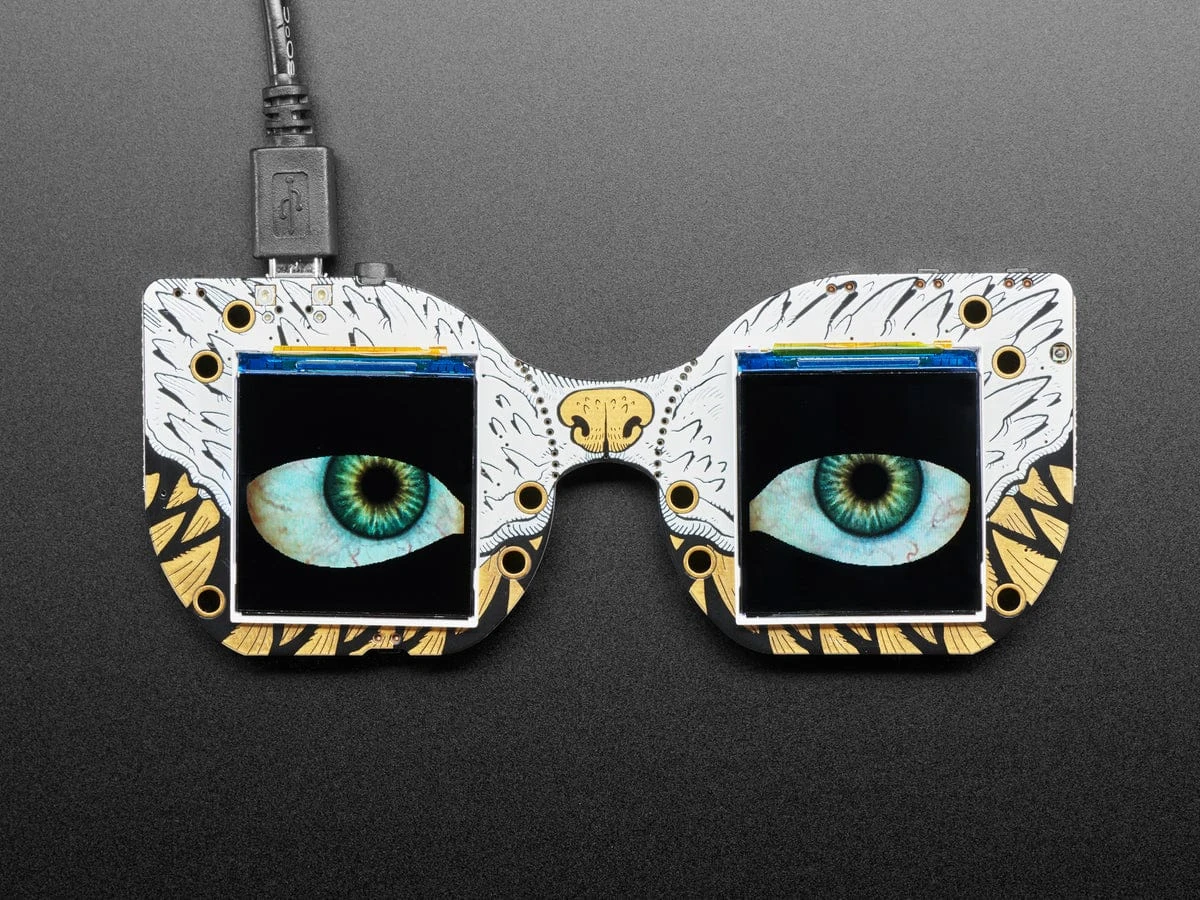 Adafruit MONSTER M4SK - DIY Electronic Eyes Mask - Image 2