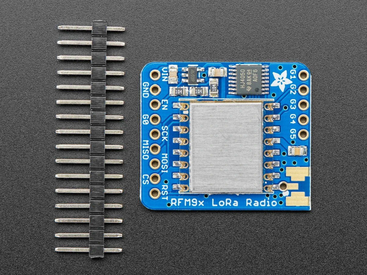 Adafruit RFM96W LoRa Radio Transceiver Breakout - 433 MHz (RadioFruit) 4 Adafruit RFM96W LoRa Radio Transceiver Breakout - 433 MHz (RadioFruit) - Image 2