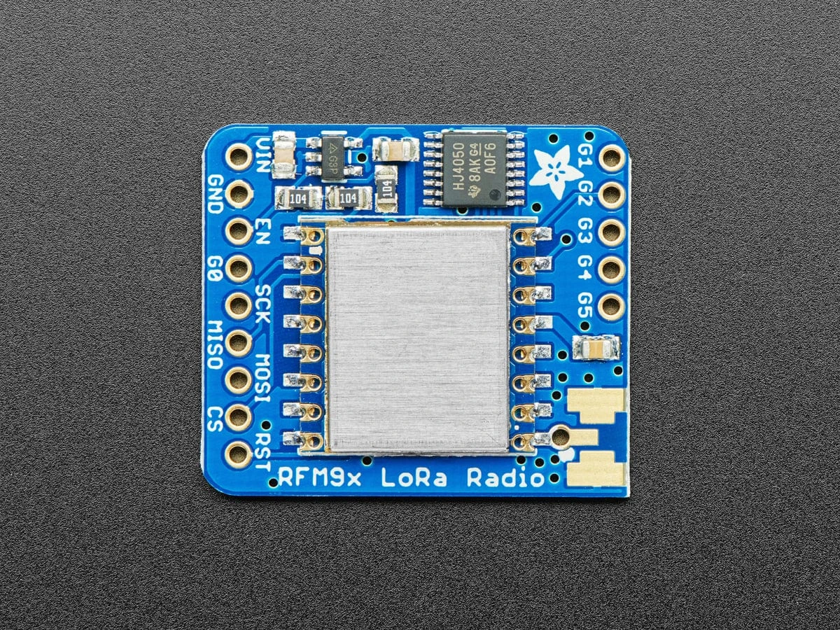 Adafruit RFM96W LoRa Radio Transceiver Breakout - 433 MHz (RadioFruit) 5 Adafruit RFM96W LoRa Radio Transceiver Breakout - 433 MHz (RadioFruit) - Image 3