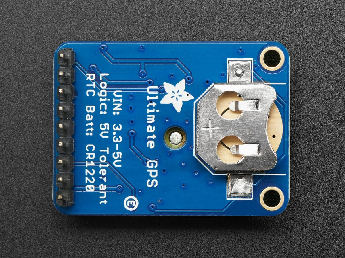 Adafruit Ultimate GPS Breakout - 66 Channel W/10 Hz Updates (Version 3) 5 Adafruit Ultimate GPS Breakout - 66 Channel W/10 Hz Updates (Version 3) - Image 3