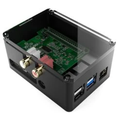 Anidees Extra Tall Case For HiFiBerry DAC+ RCA & Raspberry Pi 4