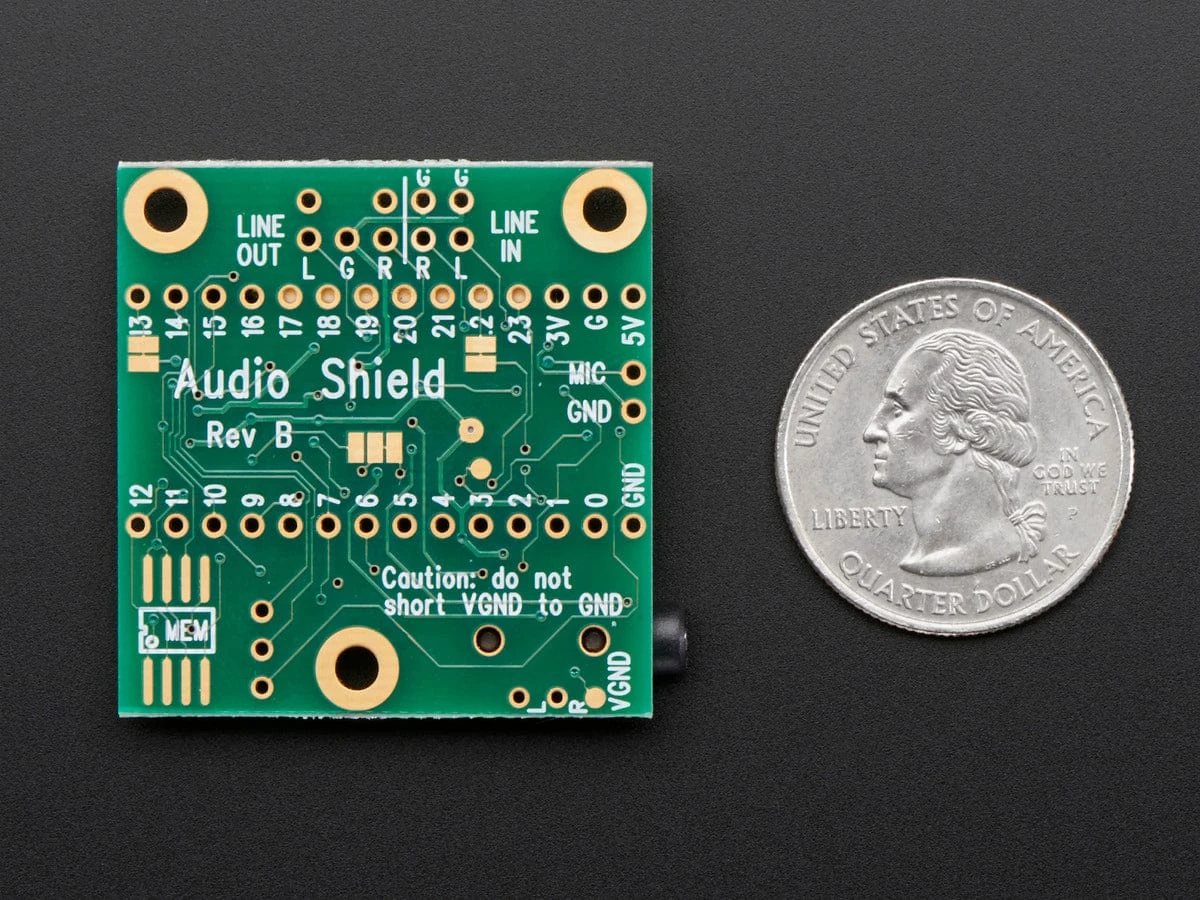 Audio Adapter Board For Teensy 3.0 - 3.2, 3.5 And 3.6 - Image 3