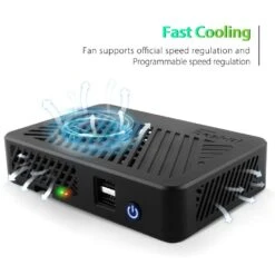 DeskPi Lite Raspberry Pi 4 Case -3C Electronic Products deskpi lite raspberry pi 4 case 52pi dp 0009 33883248394435