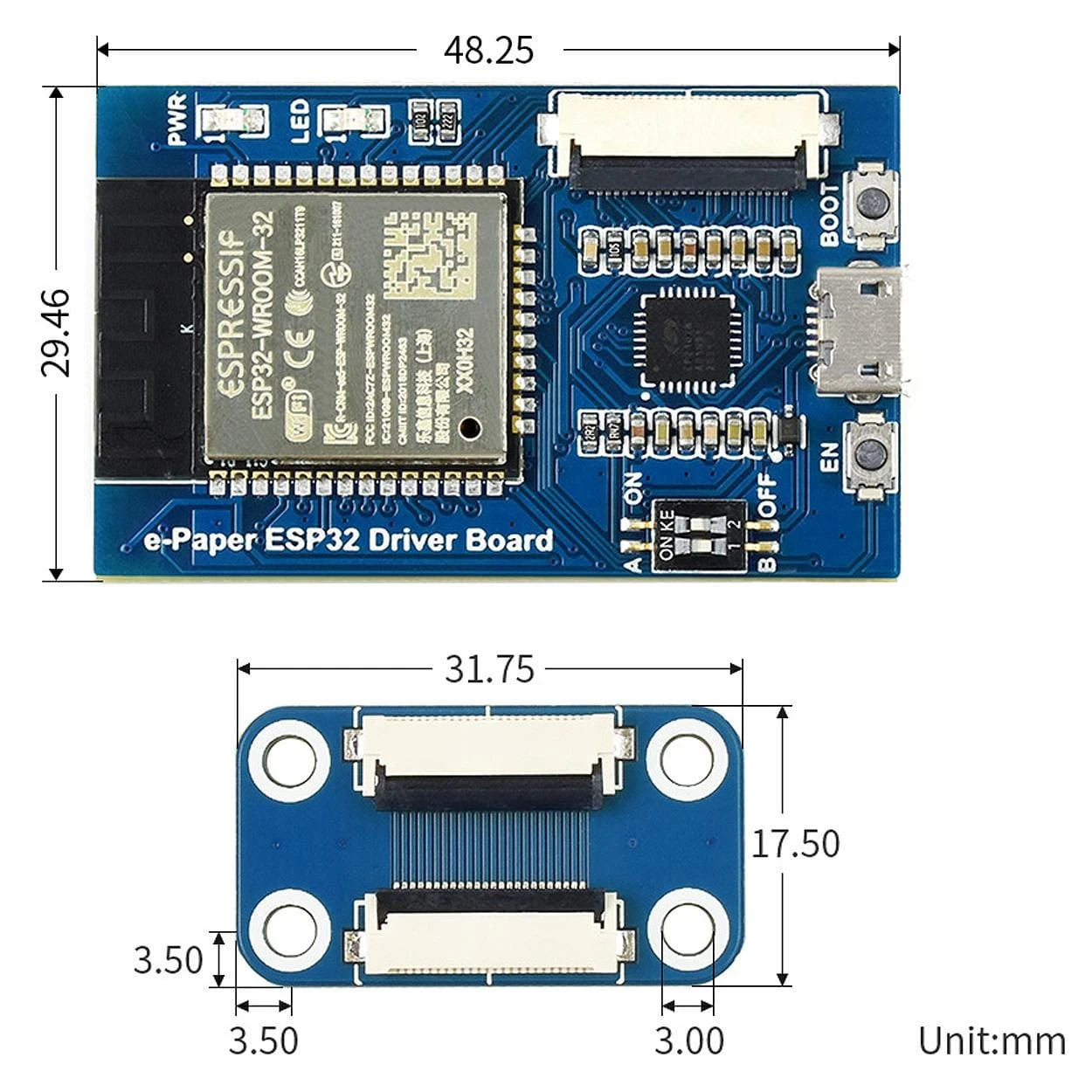 ESP32 Universal E-Paper Driver Board - Image 8