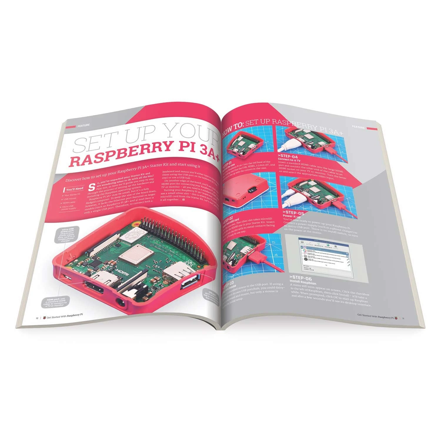 Get Started With Raspberry Pi (Includes 3A+ Kit) 4 Get Started With Raspberry Pi (Includes 3A+ Kit) - Image 3