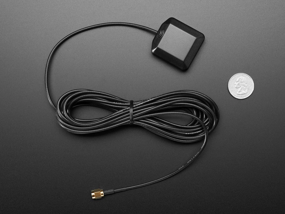 GPS Antenna - External Active Antenna - 3-5V 28dB 5 Meter SMA - Image 4