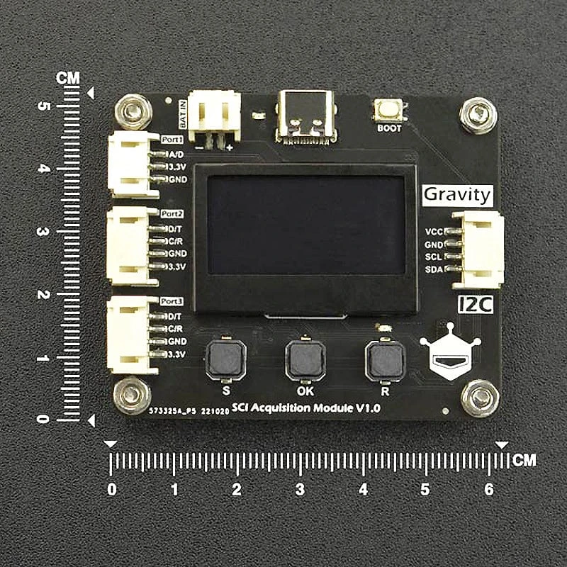 Gravity: SCI DAQ Module With Screen (I2C) - Image 4