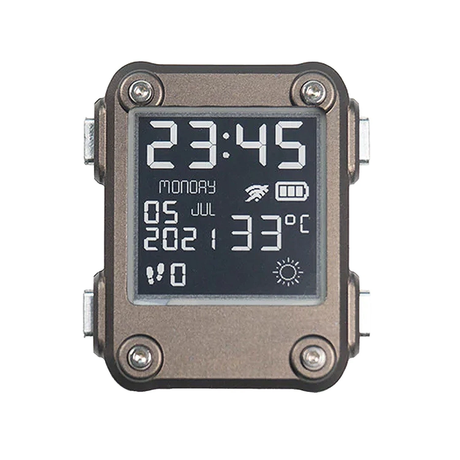 Gunmetal Almadilonium Case For Watchy - Image 3