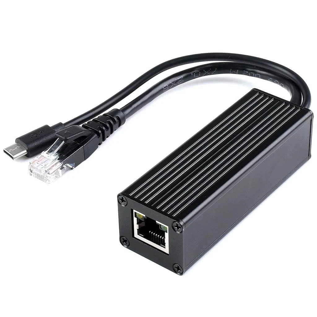 Industrial USB-C Gigabit PoE Splitter (5V 2.5A) 3 Industrial USB-C Gigabit PoE Splitter (5V 2.5A)