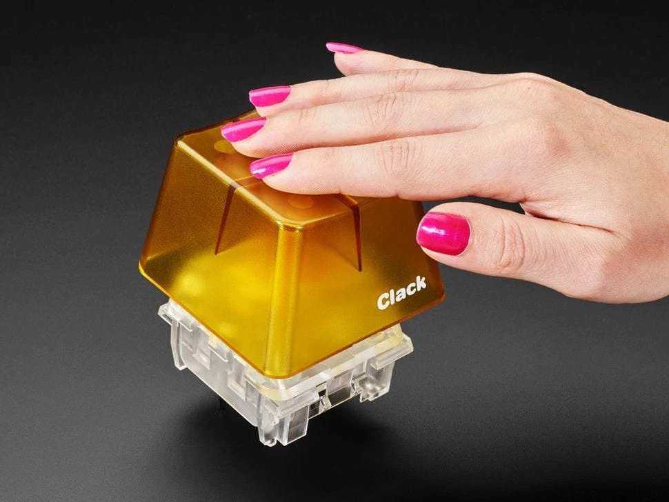 Kailh Big Mechanical Key Switch - Linear Dark Yellow - 1 Piece