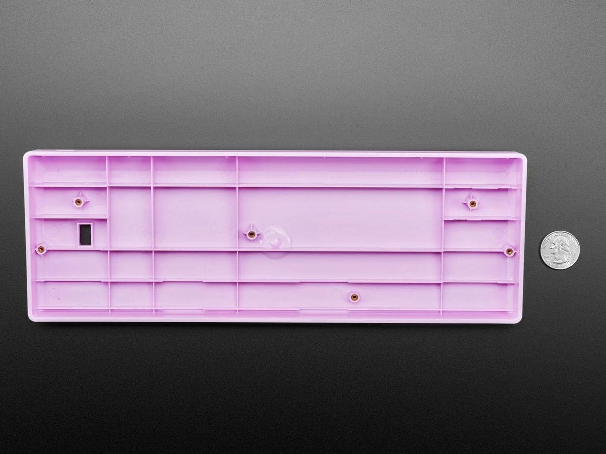 Lavender Plastic 60% / GH60 Keyboard Shell - Image 3