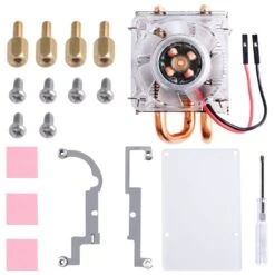 Low-Profile ICE Tower Raspberry Pi 4 Cooler 7 Low-Profile ICE Tower Raspberry Pi 4 Cooler -3C Electronic Products low profile ice tower raspberry pi 4 cooler 52pi ep 0112 30583494803651