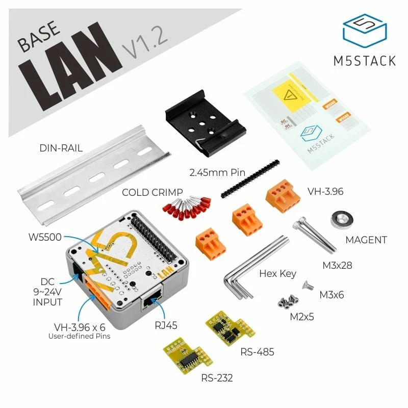 M5Stack LAN Module W5500 V1.2 - Image 2