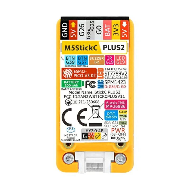 M5StickC PLUS2 ESP32 Mini IoT Development Kit - Image 5