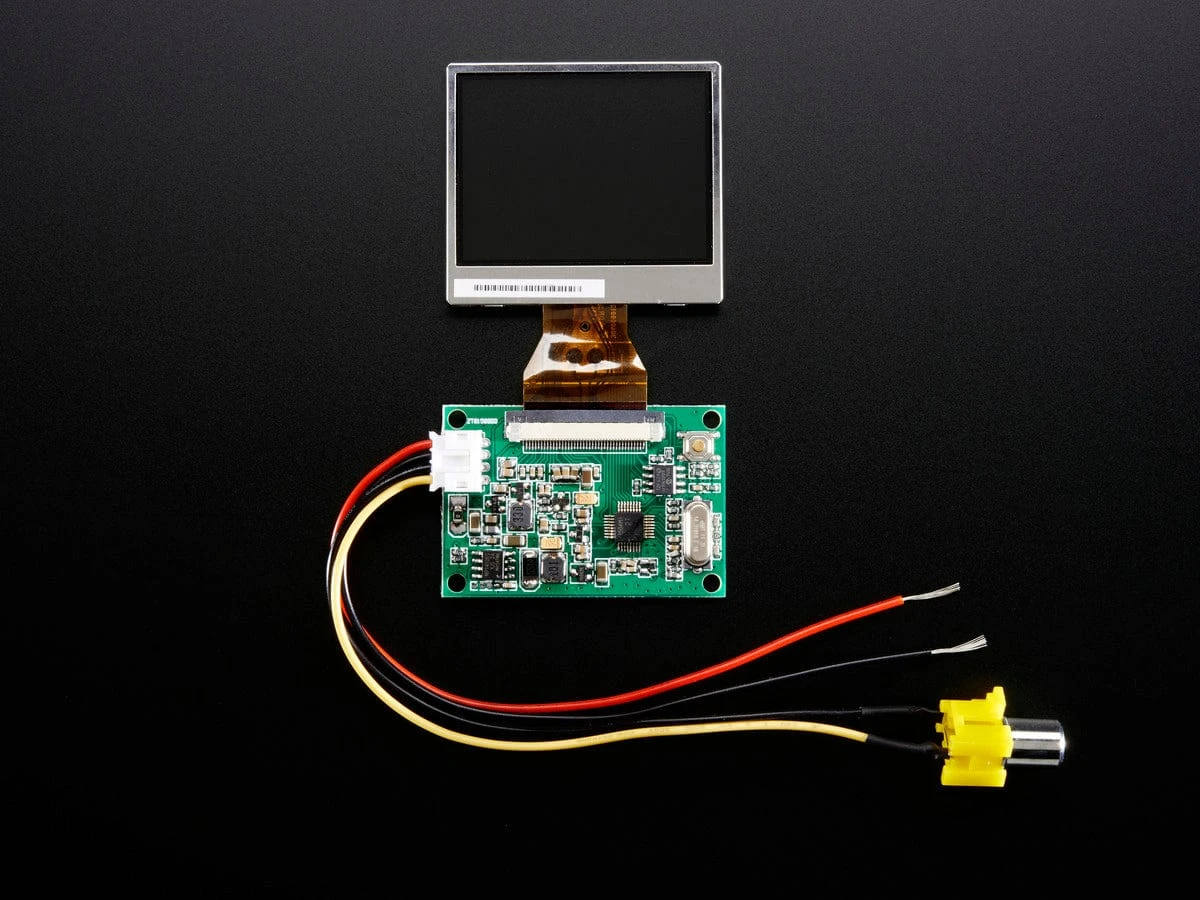 NTSC/PAL (Television) TFT Display - 2.0" Diagonal 3 NTSC/PAL (Television) TFT Display - 2.0" Diagonal