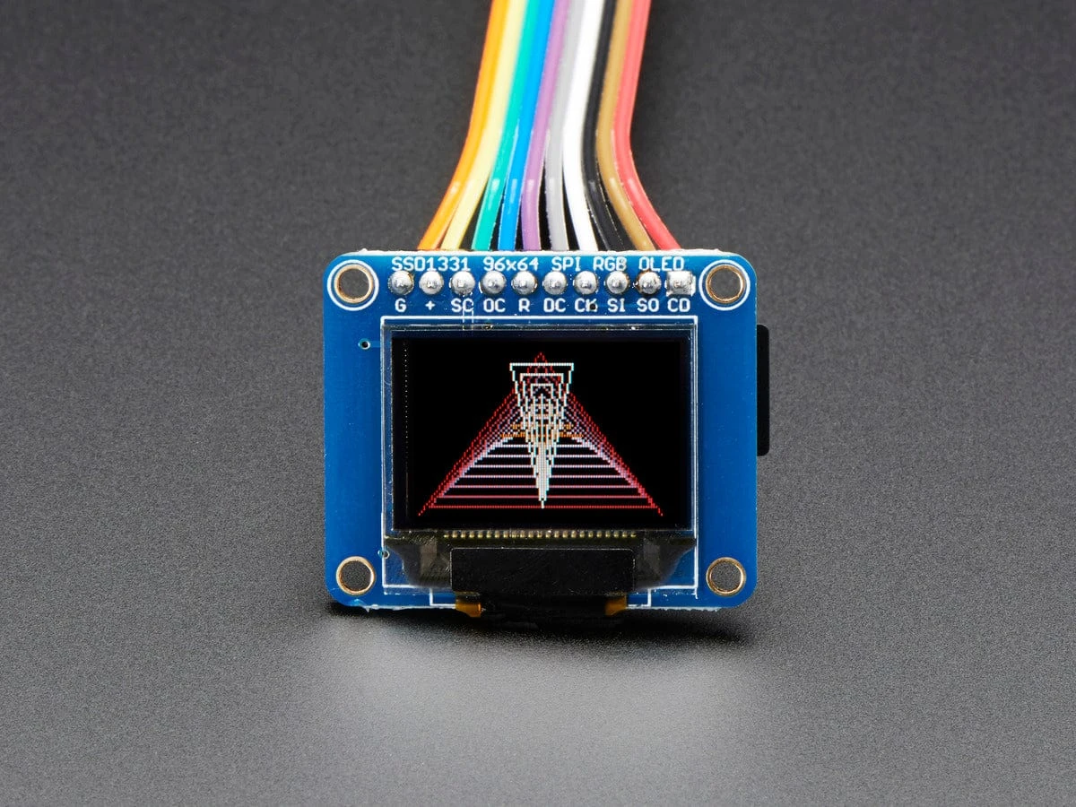 OLED Breakout Board - 16-bit Color 0.96" W/microSD Holder 6 OLED Breakout Board - 16-bit Color 0.96" W/microSD Holder - Image 4