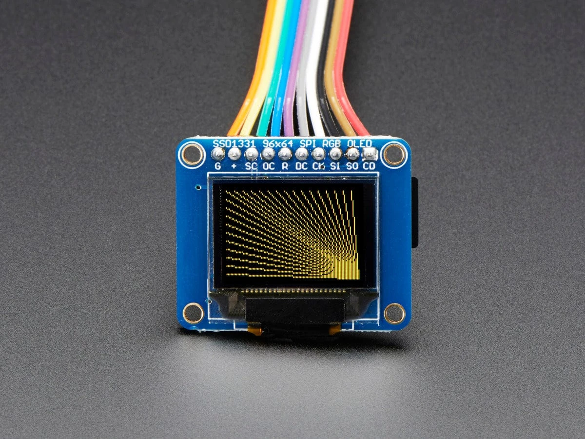 OLED Breakout Board - 16-bit Color 0.96" W/microSD Holder 9 OLED Breakout Board - 16-bit Color 0.96" W/microSD Holder - Image 7