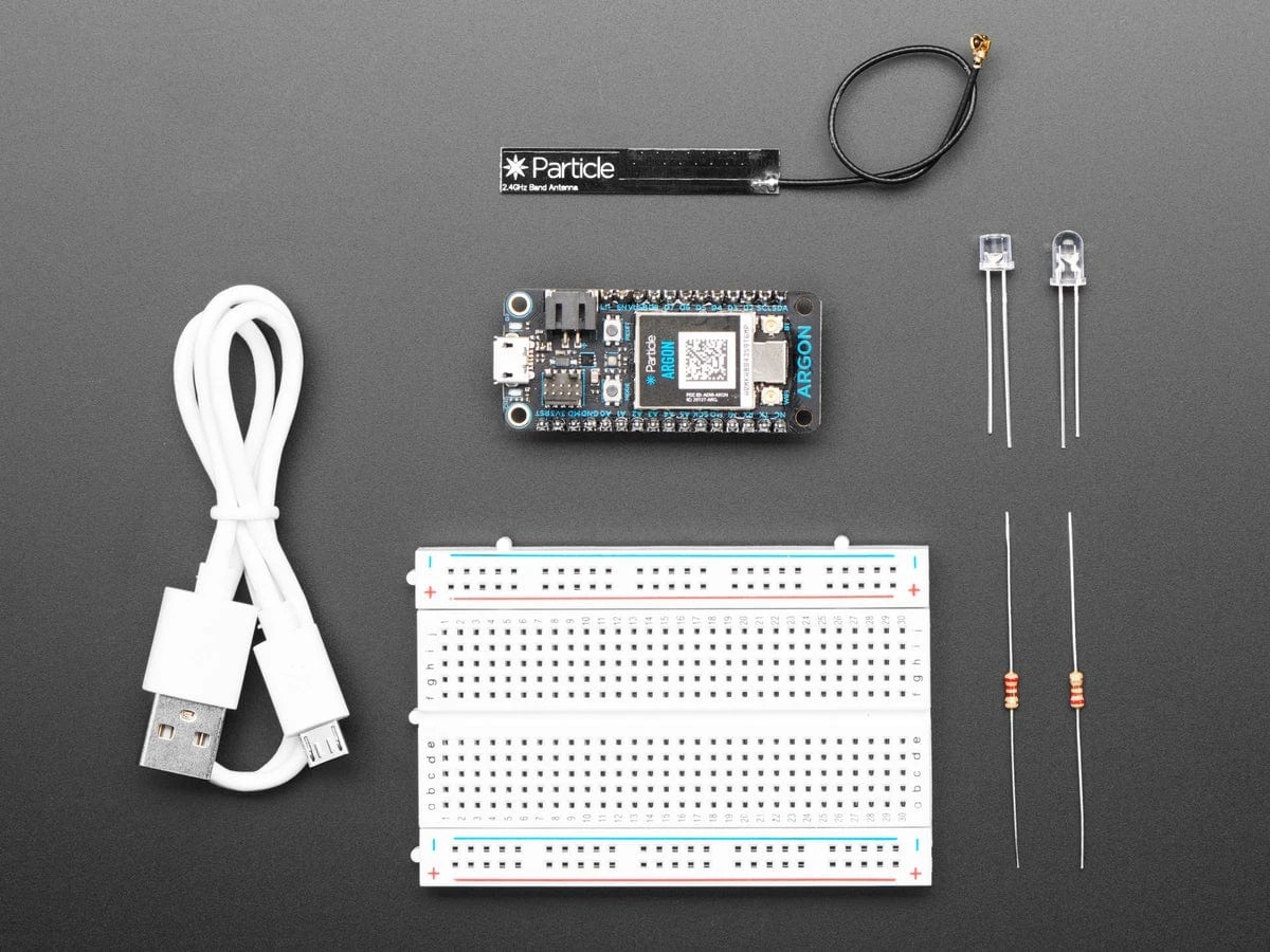 Particle Argon Kit - NRF52840 With BLE And WiFi 3 Particle Argon Kit - NRF52840 With BLE And WiFi